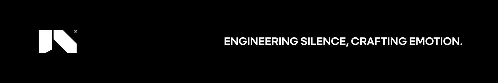Monogramme In-Studio et signature « Engineering silence, crafting emotion »